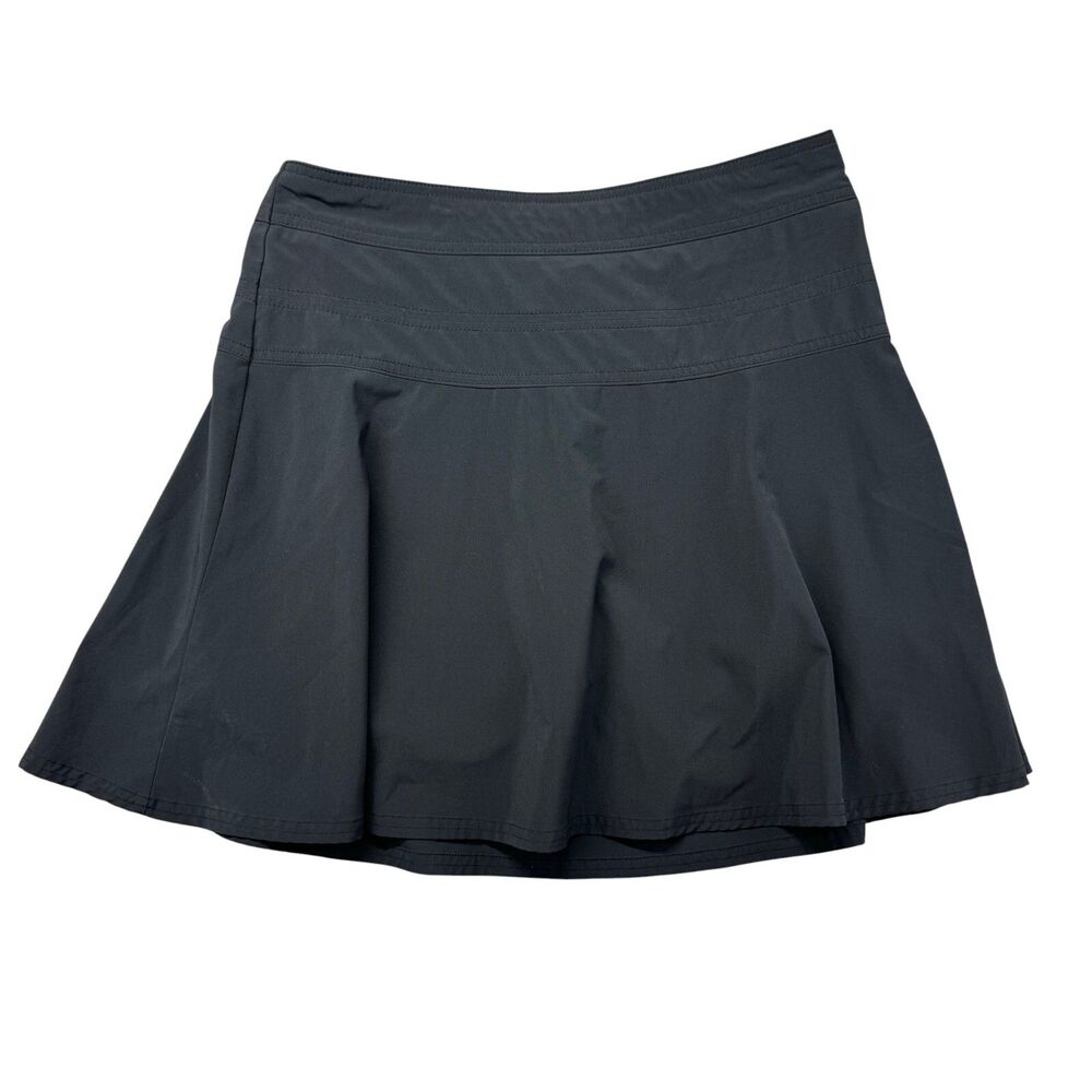 Athleta Skort Women's 8 Black Pickleball Tennis Skater Athleisure Everyday Cute